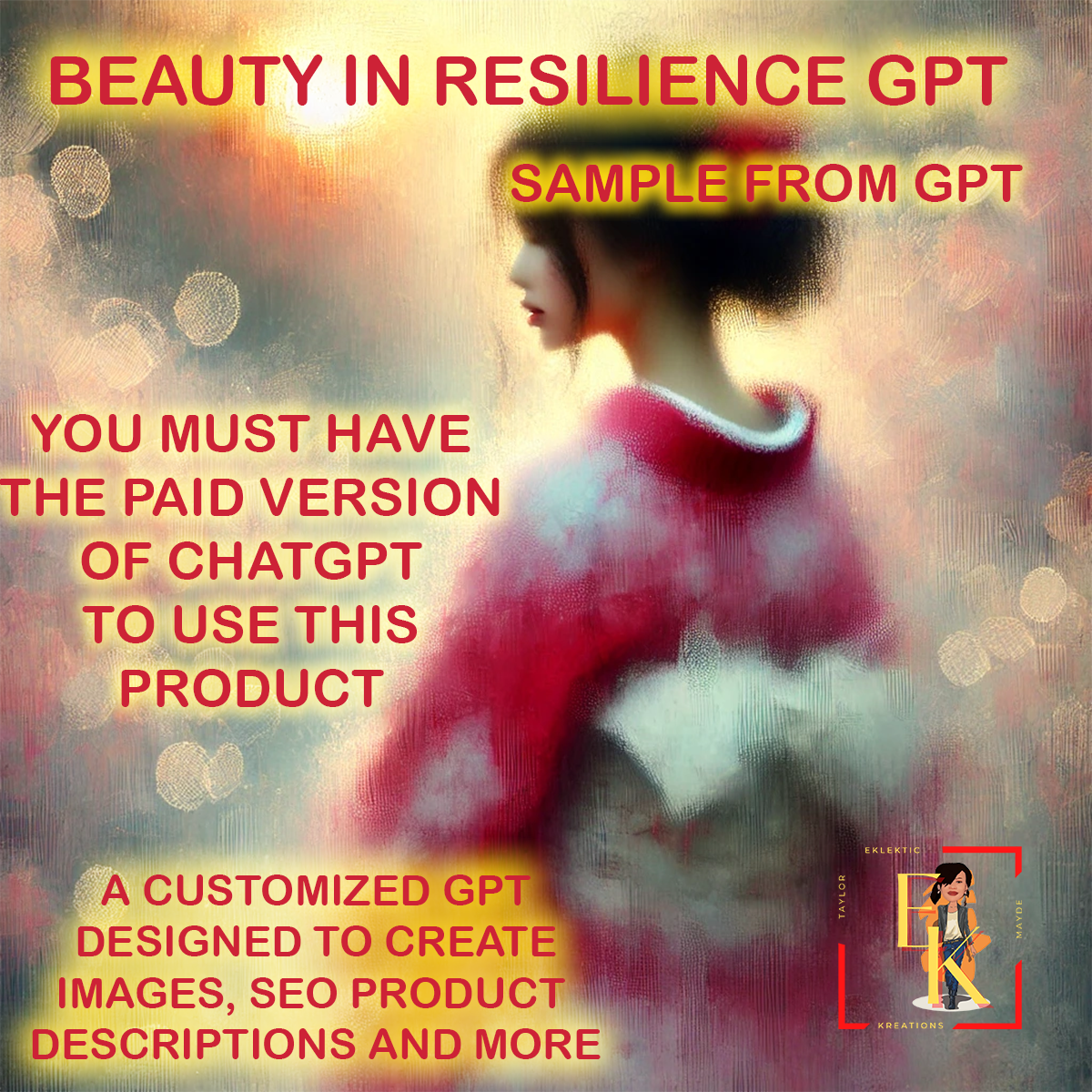 Beauty in Resilience Image Dump - Over 100 Unique Art-Style Images | Commercial & PLR License Included