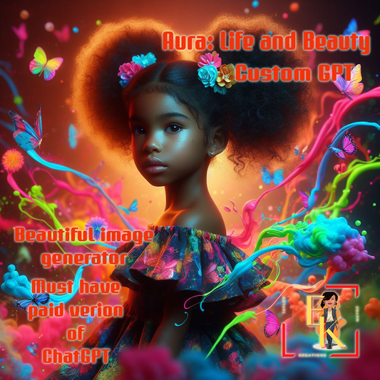 AURA: Life and Beauty GPT Image Generator - Digital Product