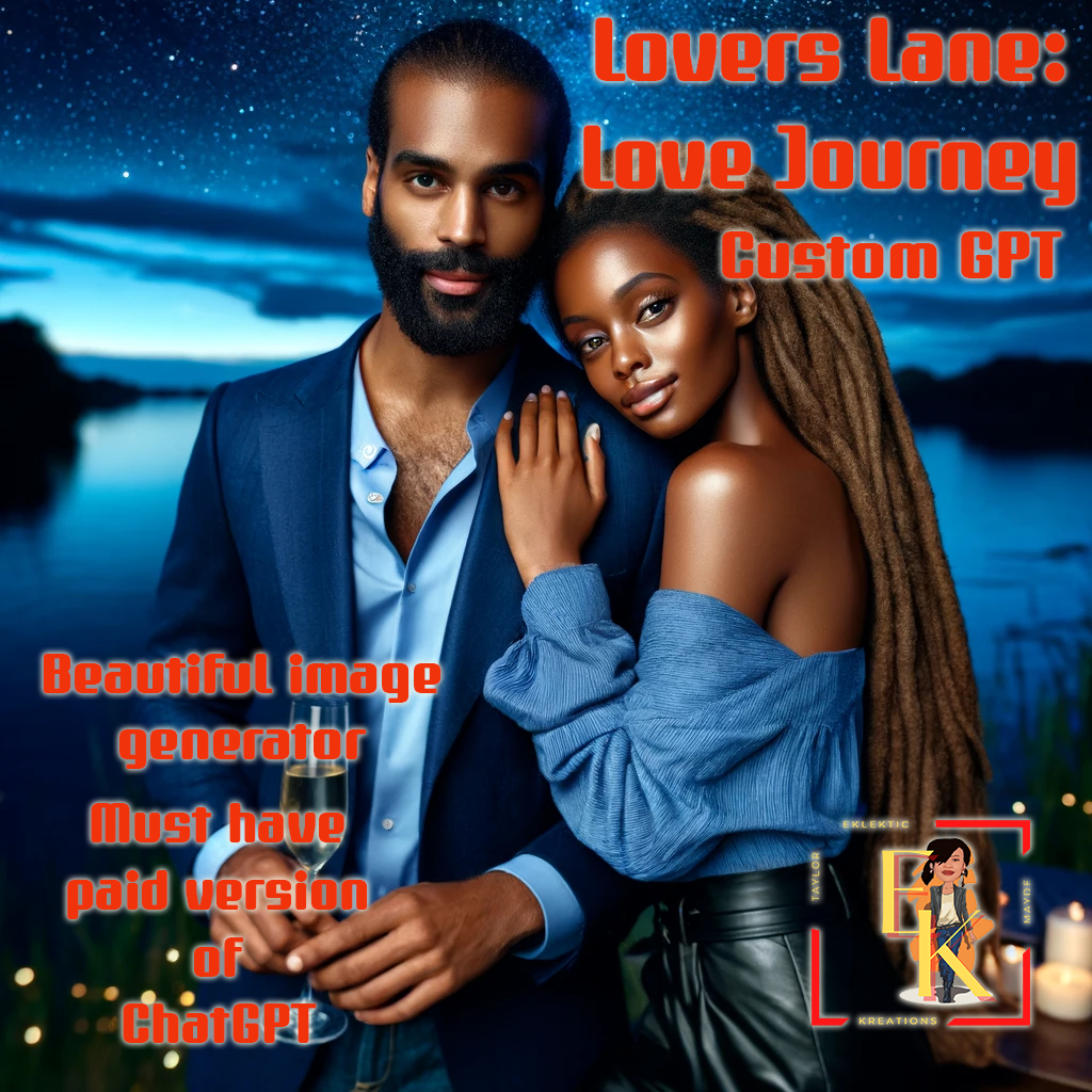 "LOVERS LANE: LOVE JOURNEY" GPT Image Generator – Couples Activities, Love Notes, and Romantic Scenes