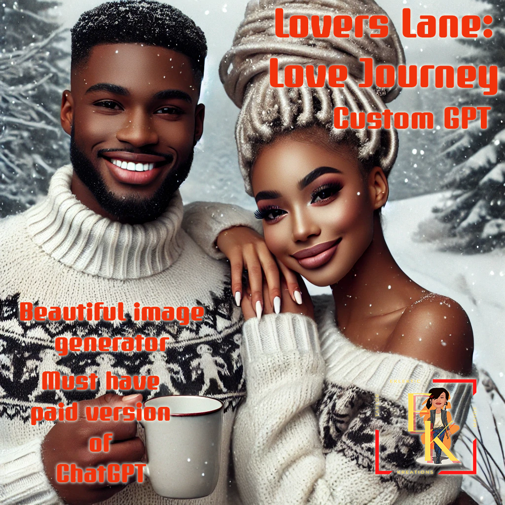 "LOVERS LANE: LOVE JOURNEY" GPT Image Generator – Couples Activities, Love Notes, and Romantic Scenes