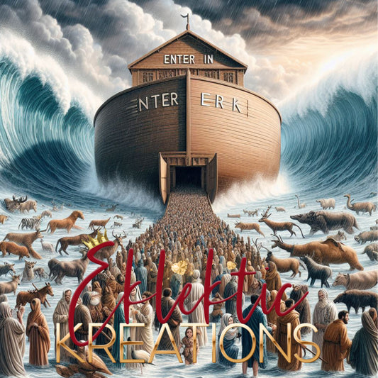 "The Ark - Epic Tale of Salvation 12x24 Wall Art JPG Download"