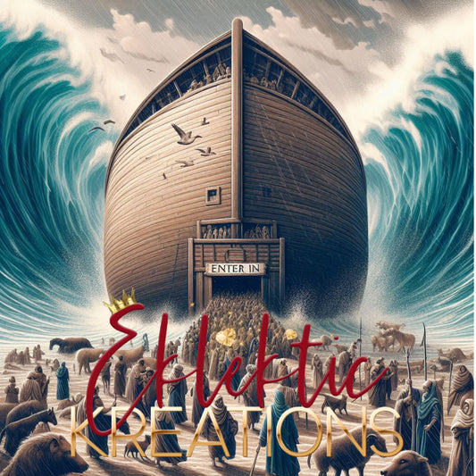 "The Ark - Epic Tale of Salvation 12x24 Wall Art JPG Download"